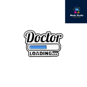 Doctor Loading Brooch