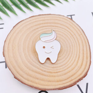 Tooth Shape Brooch