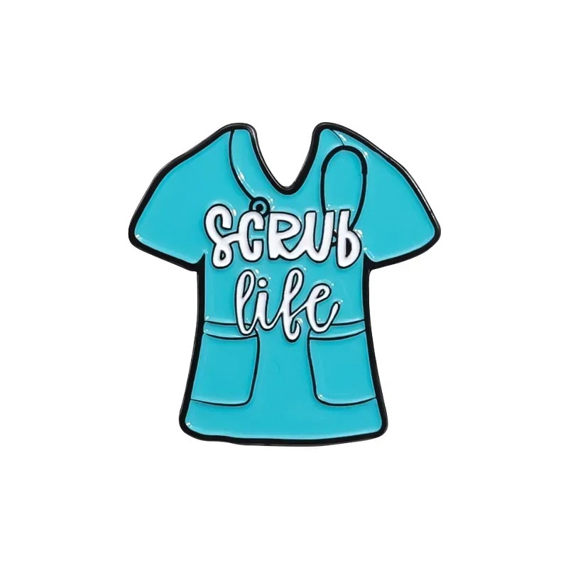 Scrub Life Enamel Pin – Gift for Nurses & Doctors - Image 6