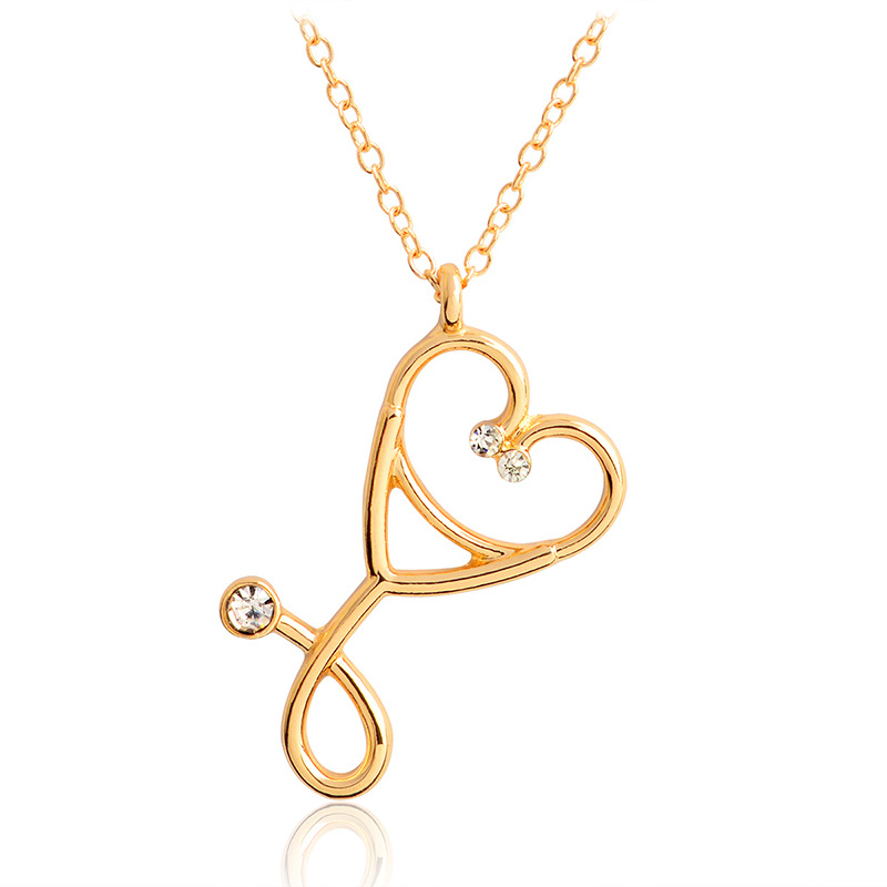Doctor necklaces gold